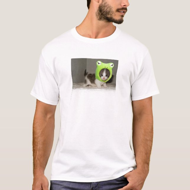 T-shirt chaton mignon (Devant)