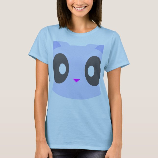 T-shirt chaton mignon en gros plan (Devant)