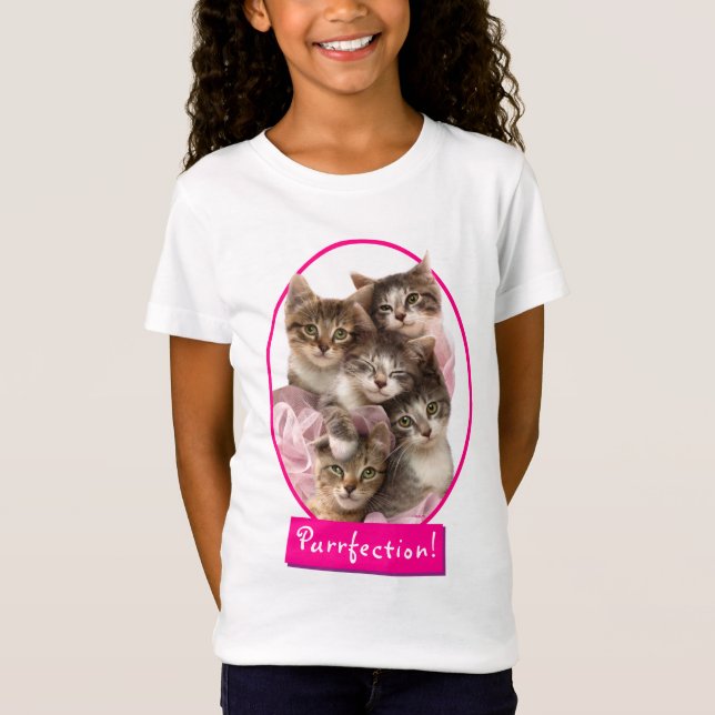 T-Shirt Chatons à Tutus (Devant)