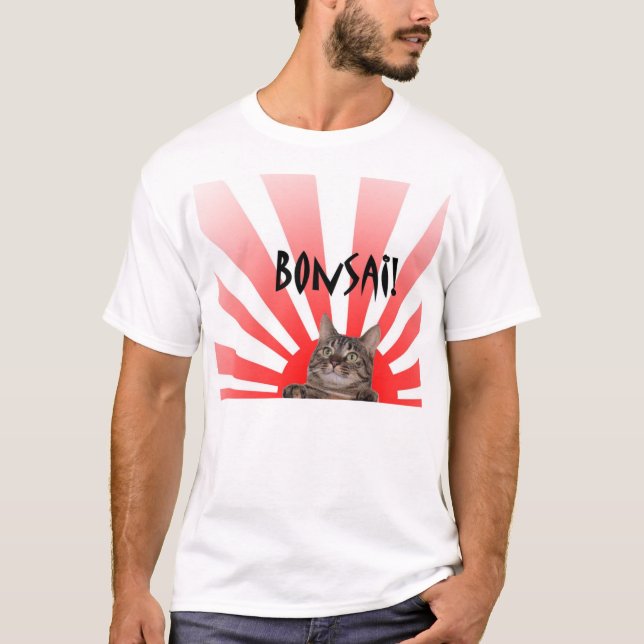 T-shirt Chatons de bonsaïs (Devant)