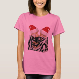 T-shirt Chatons de fête mignons dans le sac à main