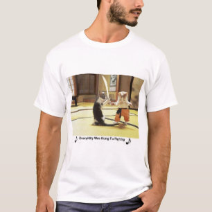 T-shirt Chatons de Kung Fu