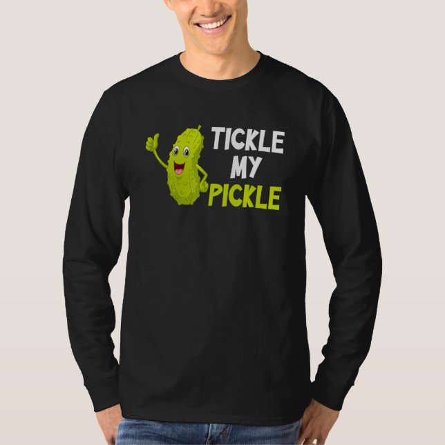 T-shirt Chatouille ma bite (Devant)