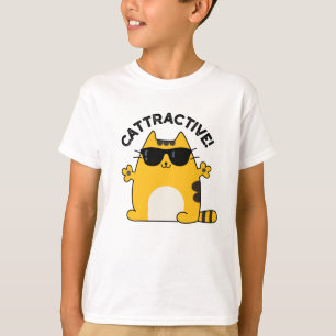 T-shirt Chatouilleux Amusant Chat Pun