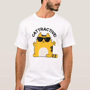 T-shirt Chatouilleux Amusant Chat Pun