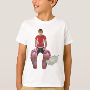 T-shirt Chatouillez mes pieds aussi