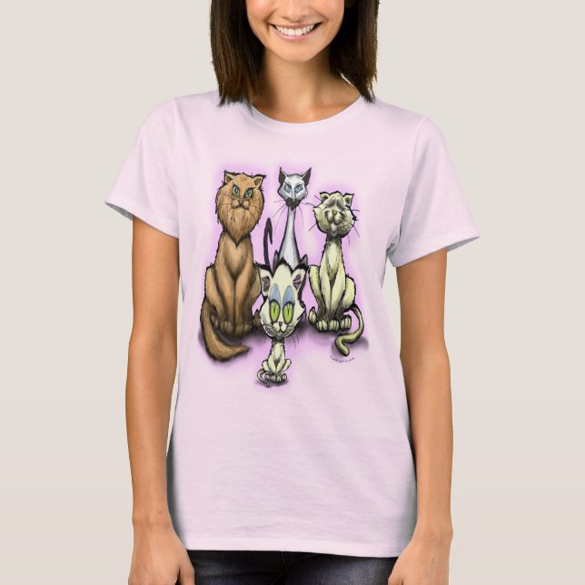 T-shirt Chats (Devant)