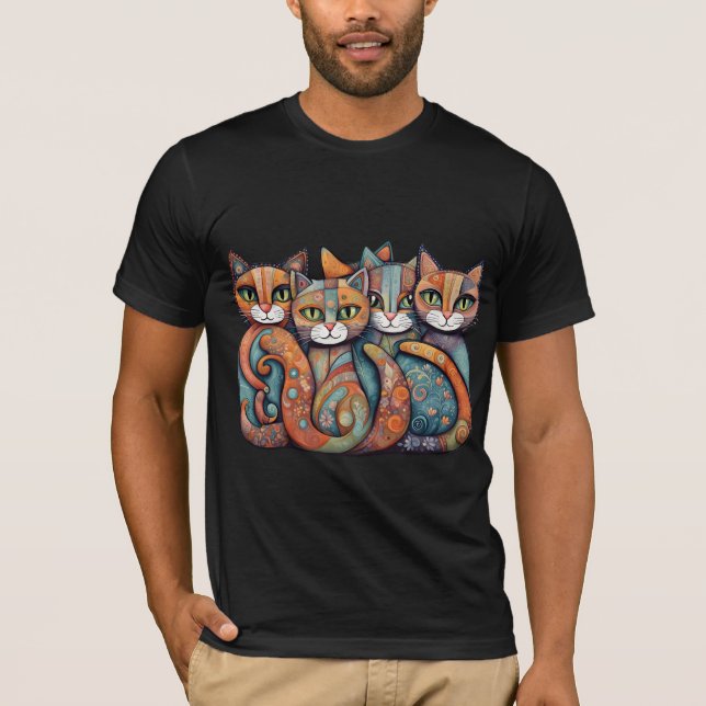 T-shirt Chats apaisants 3  (Devant)