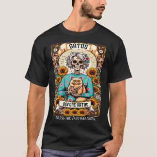T-shirt Chats avant les mecs sauf si le mec a des chats 1