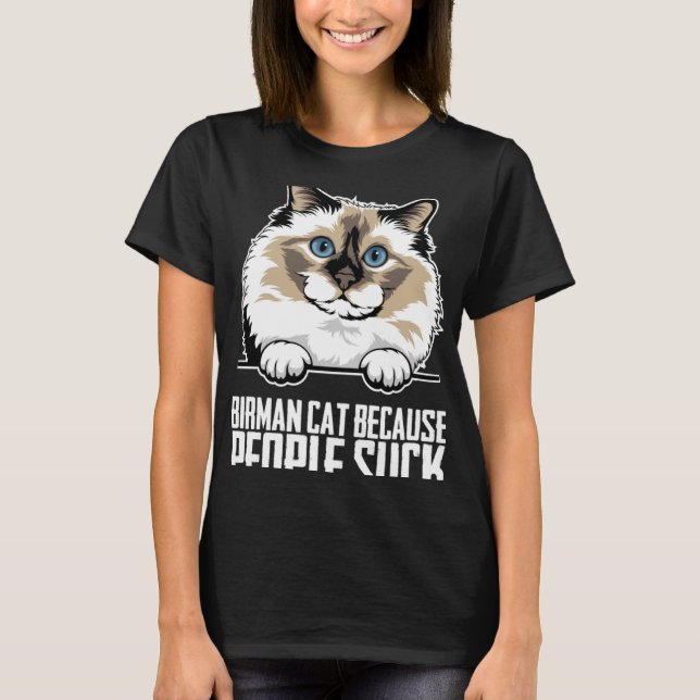 T-shirt Chats Birman Birman Chaton Birman 6 (Devant)