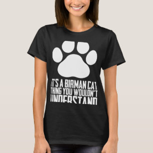 T-shirt Chats Birman Birman Kitten 1