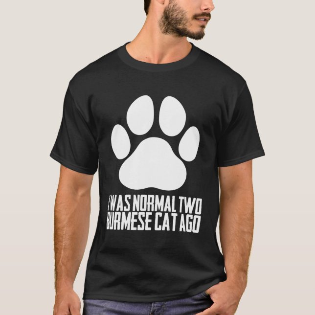 T-shirt chats Birmans  maman Birmane  chaton Birman  2 (Devant)