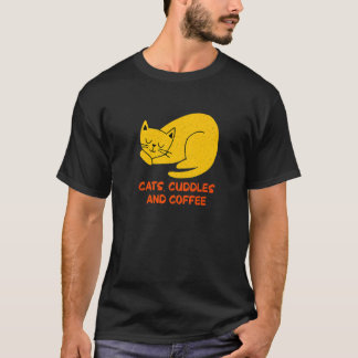 T-shirt Chats Câlins et Café Chat Café Chatons