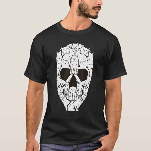 T-shirt Chats colorés d'imagination (Devant)