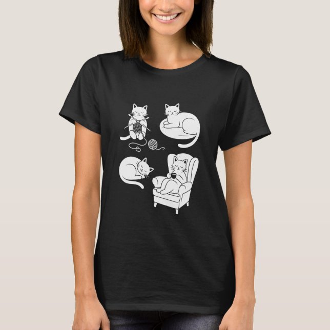T-shirt Chats Coquets (Devant)