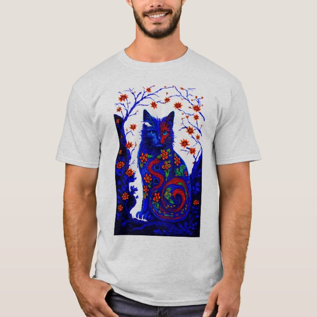 T-shirt chats coréens (Devant)