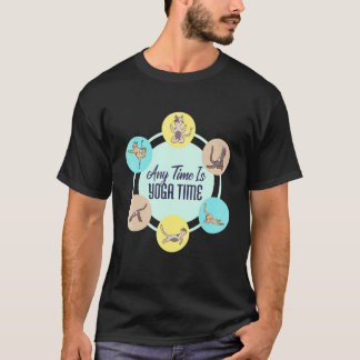 T-shirt Chats Dans Les Postures De Yoga Chat Sportif N'imp