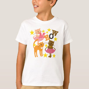 T-shirt Chats dansants