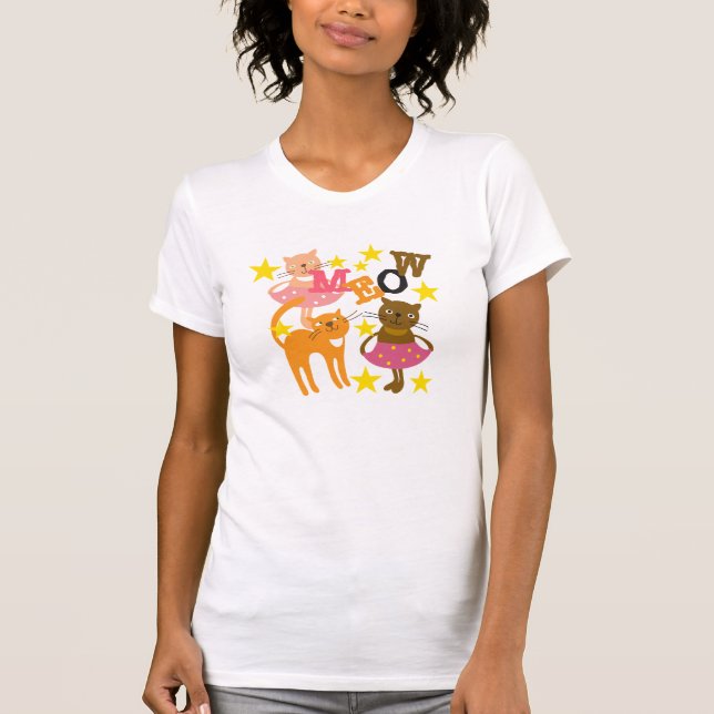 T-shirt Chats dansants (Devant)