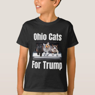 T-shirt Chats de l'Ohio pour Trump - Chat politique drôle