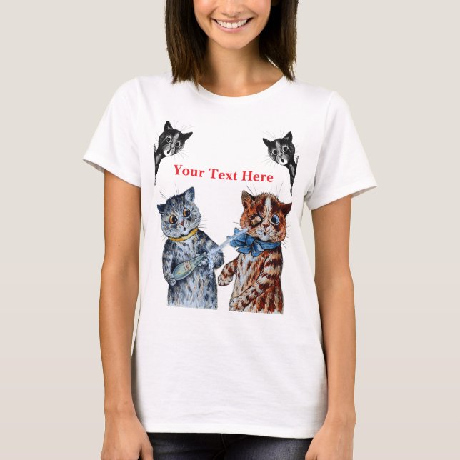 T-shirt Chats de Louis Wain 2 (Devant)