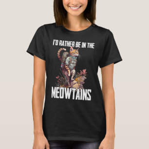 T-shirt Chats de randonnée cool pour hommes femmes enfants