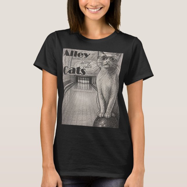 T-shirt Chats de ruelle (Devant)