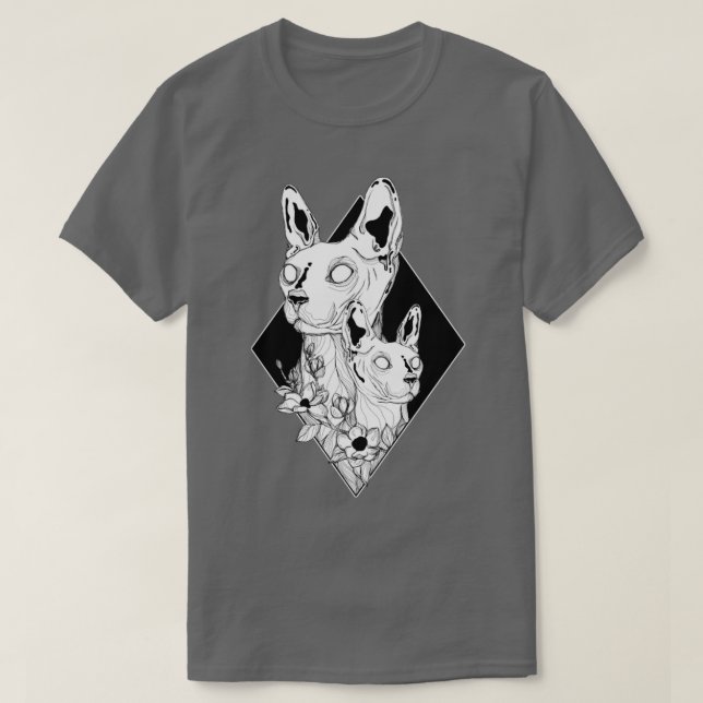 T-shirt Chats de Sphynx (Design devant)