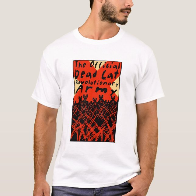 T-shirt Chats de TODCRA dans l'herbe (Devant)