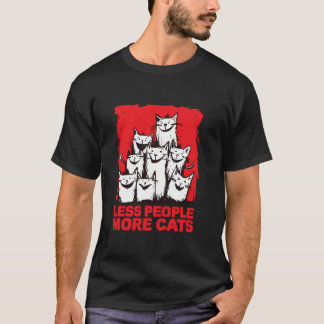 T-shirt Chats déchaînés aiment les déclarations joyeuses p