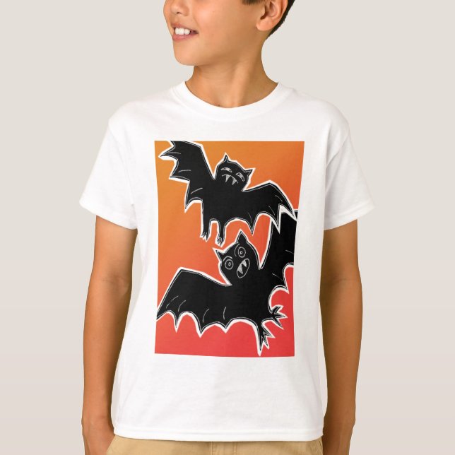 T-shirt Chats d'Halloween 2 (Devant)