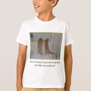 T-shirt Chats d'Halloween Tabby Orange