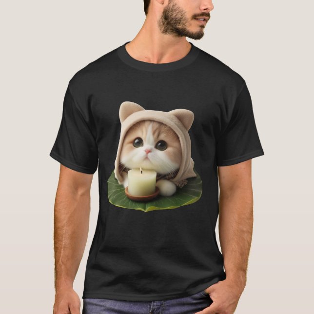 T-shirt chats d'intérieur (Devant)