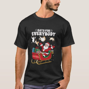 T-shirt Chats Drôle Pour Tout Le Monde Chats Mignons Avec