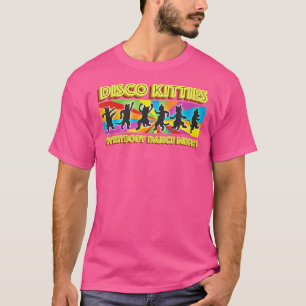 T-shirt Chats Drôles De Disco Cool Tout Le Monde Danse Mia