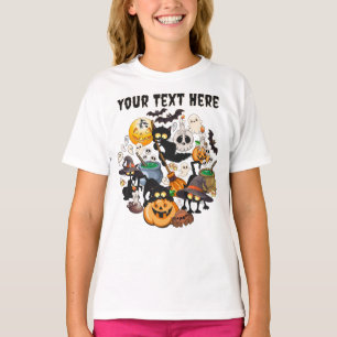 T-shirt Chats drôles de Halloween Fête