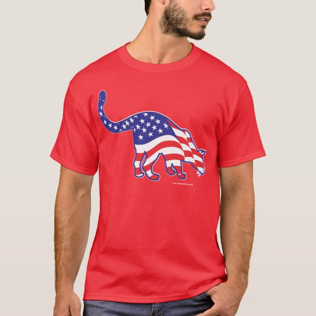 T-shirt Chats du 4 juillet (Devant)