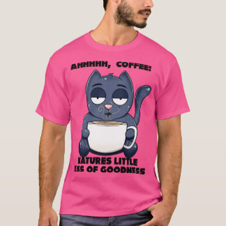 T-shirt Chats Et Café Amoureux des chats Louveur De Café