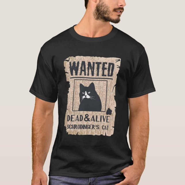 T-shirt Chats Et Chat De Schrodinger (Devant)
