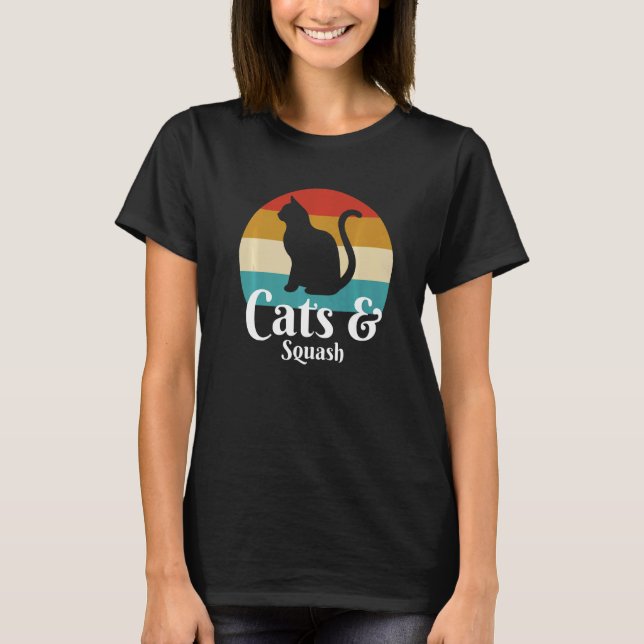 T-shirt Chats Et Courge (Devant)