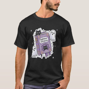 T-shirt Chats et Fantômes Créepy Nu Goth