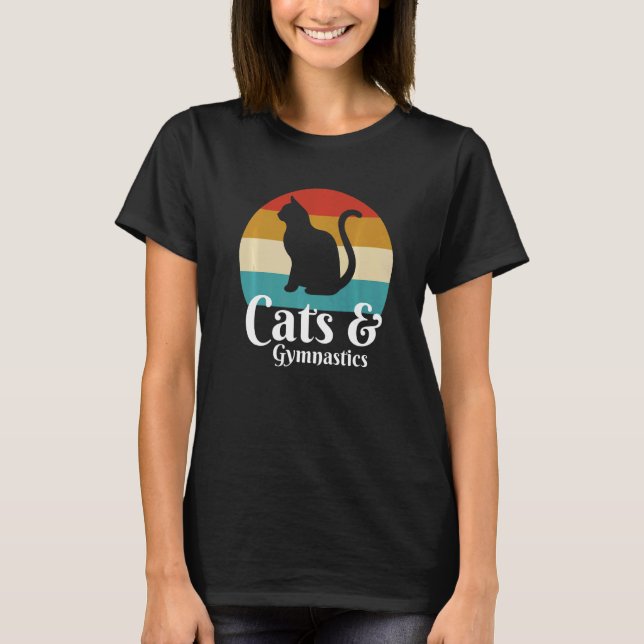 T-shirt Chats Et Gymnastique (Devant)