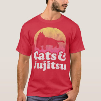 T-shirt Chats et Jujitsu Chat Homme ou Femme
