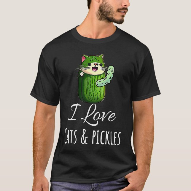 T-shirt Chats Et Pickles  1 (Devant)