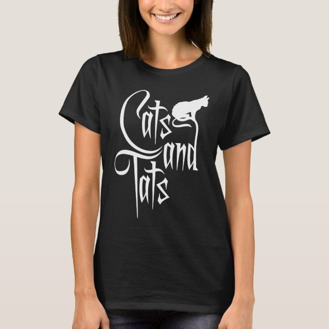 T-shirt Chats et Tats  1 (Devant)