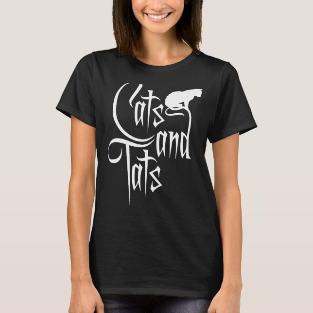 T-shirt Chats et Tats  2 (Devant)