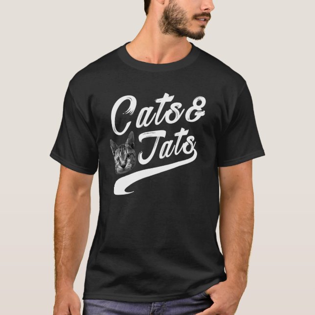 T-shirt Chats Et Tats Chats Mignons (Devant)