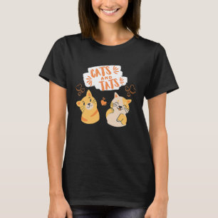 T-shirt Chats et Tats Tattoo Enk Drôle Amoureux des chats