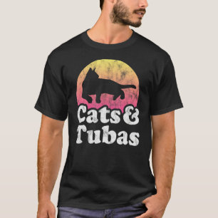 T-shirt Chats Et Tubas Chat Homme Ou Femme Et Tuba