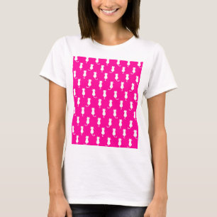 T-shirt Chats Fantaisistes Fucshia Pour Toujours